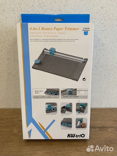 Резак для бумаги дисковый Kw-Trio 13939