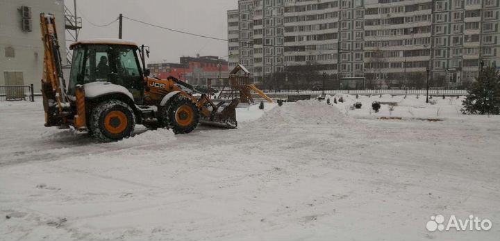 Услуга экскаватора погрузчика