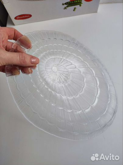 Тарелка овальная 230*320мм атлантис