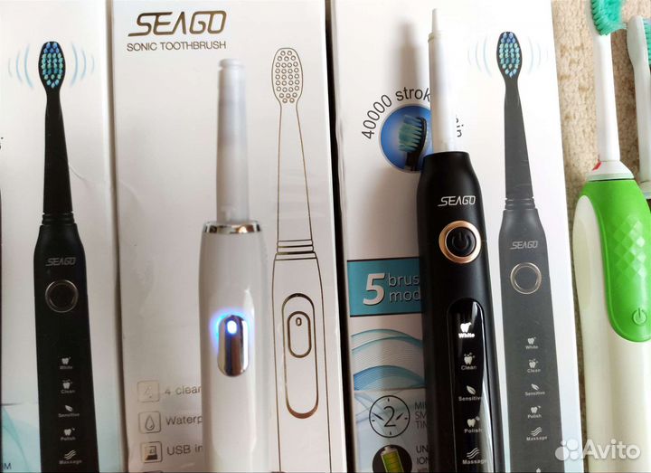 Зубные щётки электрические