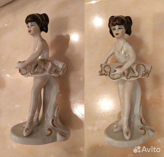 Фарфоровые статуэтки / вазочки, винтаж