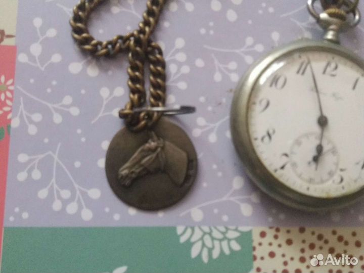 Старинные карманные часы Павел Буре