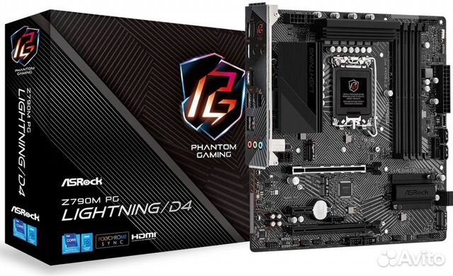 Материнская плата LGA1700 Asrock Z790M PG lightni купить в Москве ...