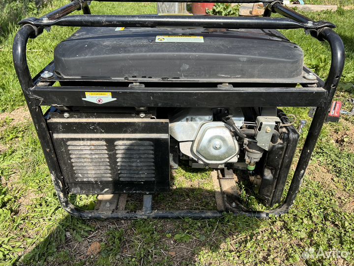 Генератор бензиновый 5 квт бу