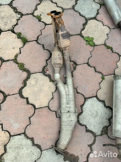 Выхоопная система 1G-FE/ Трасса Toyota Mark 2