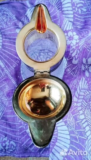 Графин хрустальный с серебром СССР