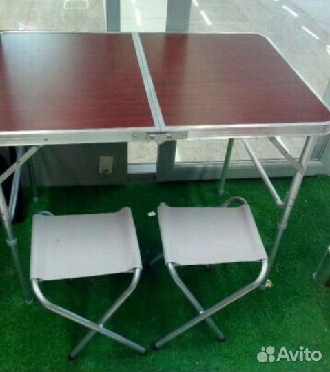 Стол складной туристический со стульями. Новый
