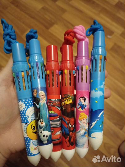 Ручки разноцветные