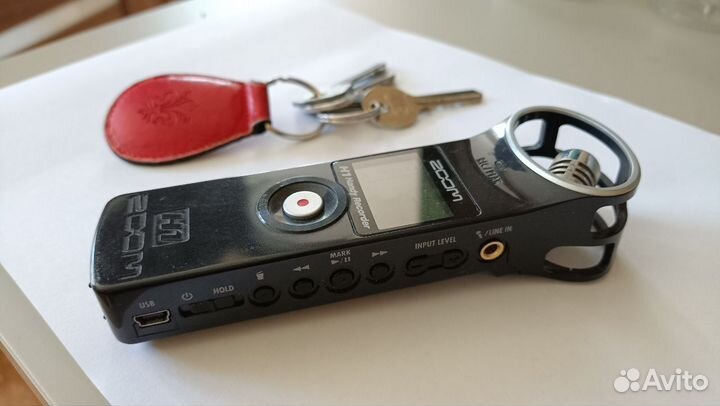 Zoom H1 диктофон, микрофон, рекордер