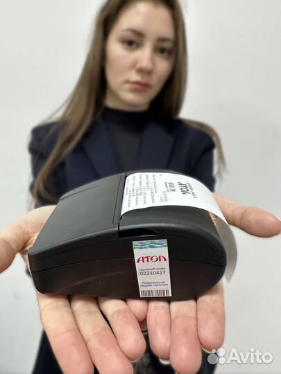 Онлайн-касса Атол 1Ф, + программа, под ключ