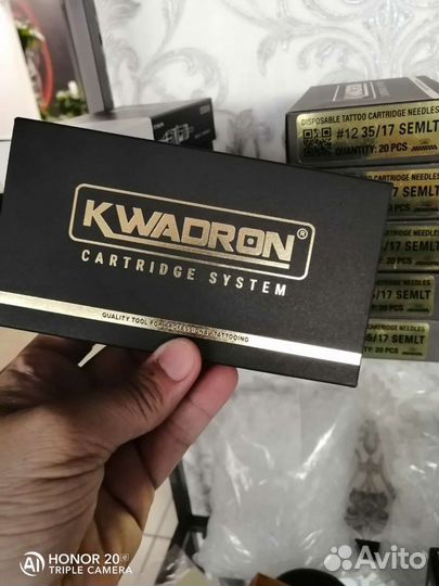 Картриджи для татуажа Kwadron. Картриджи для тату