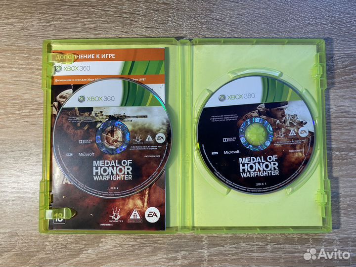 Medal OF honor на xbox 360