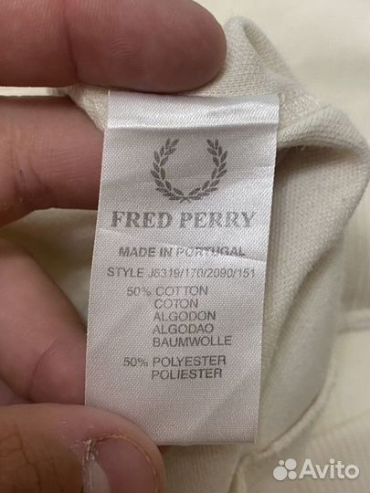 Олимпийка Fred Perry Оригинал