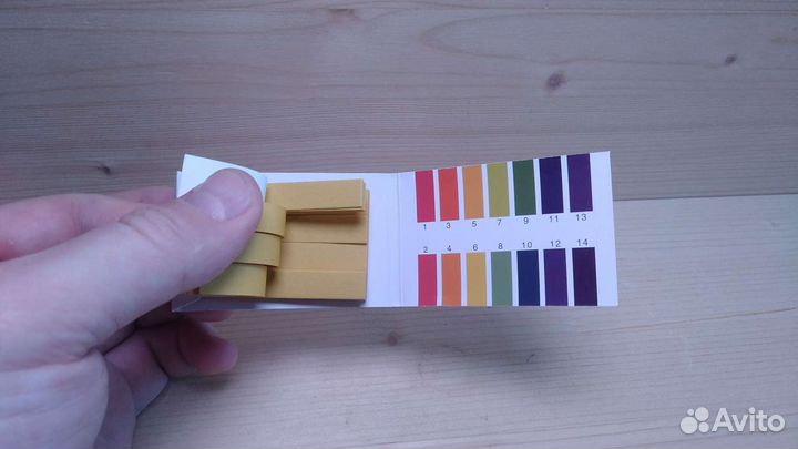 Индикаторная бумага PH 1-14. Лакмусовая бумага