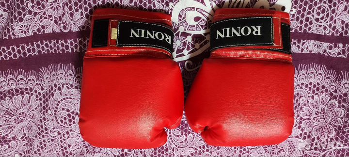 Перчатки для бокса размер 5 (примерно до 8 лет)