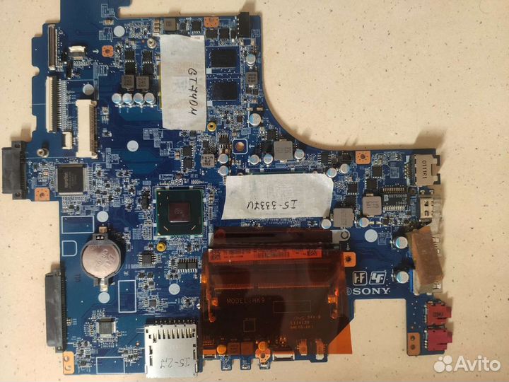 Sony svf152A29V (da0hk9mb6d0 REV:D Model: HK9)