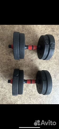 Гантели разборные 39 кг