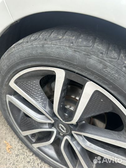 Оригинальные диски на renault 245 45 r19