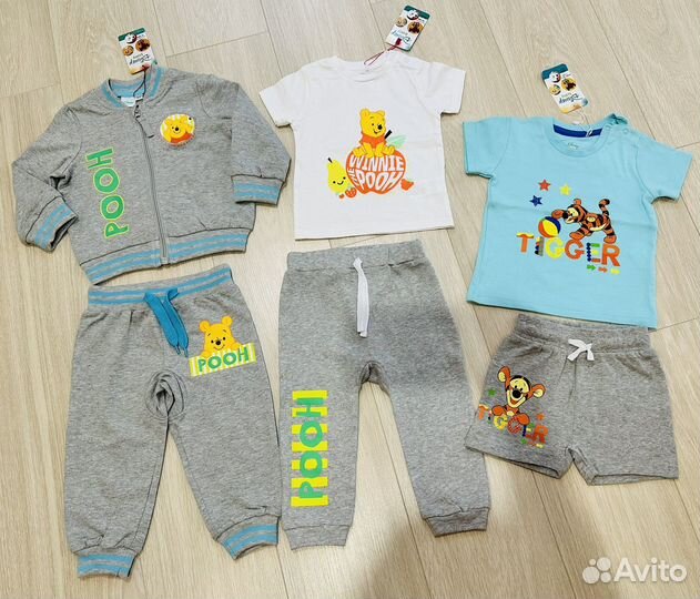 Новый пакет вещей на мальчика (р. 12-18 мес)