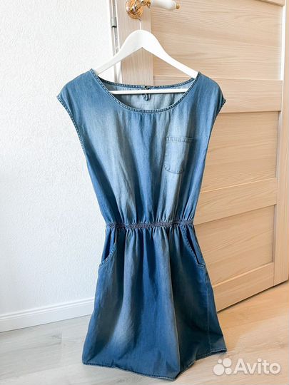 Платье джинсовое