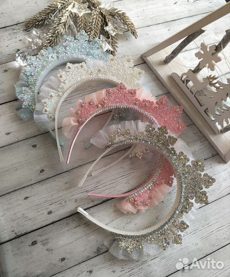 Ободок для снежинки