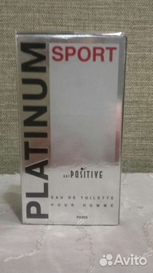 Мужская туалетная вода platinum