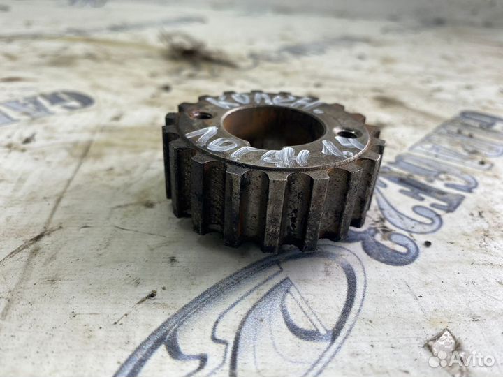 Шестерня коленвала renault logan 1.4