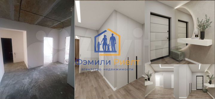 2-к. квартира, 70 м², 2/12 эт.