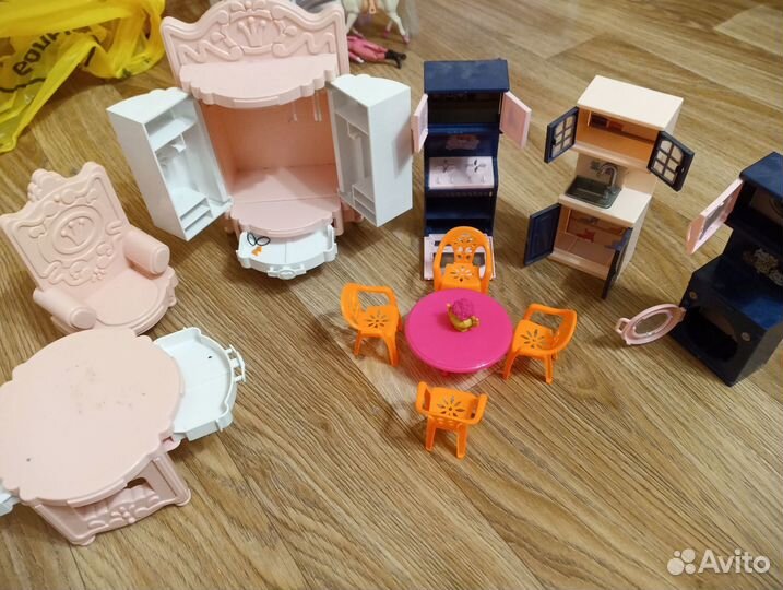 Мебель для кукольного домика барби