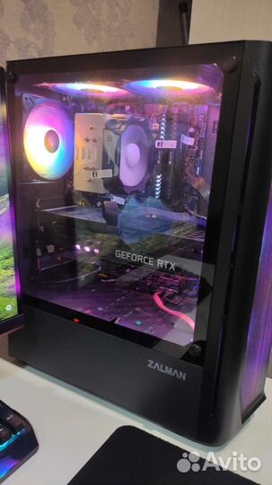 Мощный игровой компьютер с RTX 3070