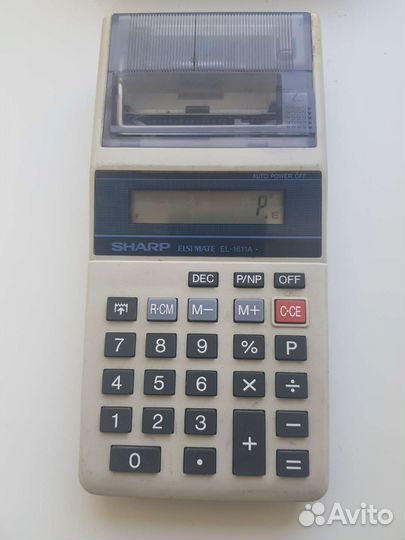 Калькулятор печатающий Sharp