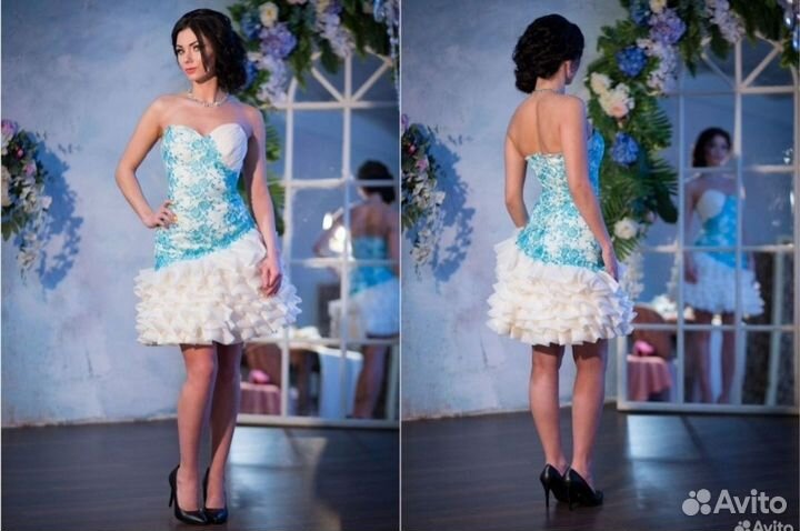 Платье выпускное вечернее 42-44