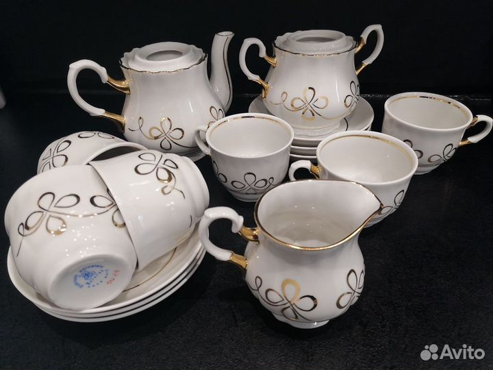 Чайный сервиз новый