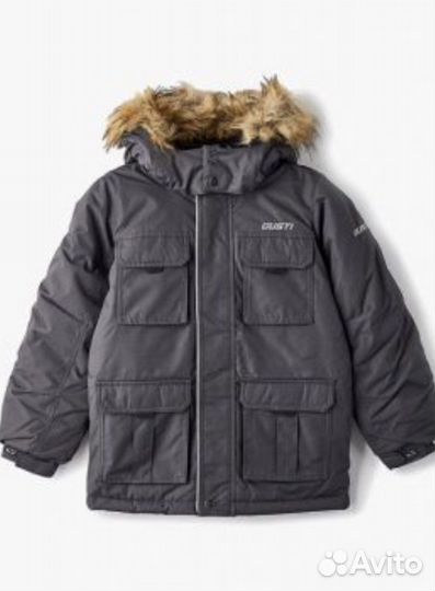 Парка зимняя с мехом