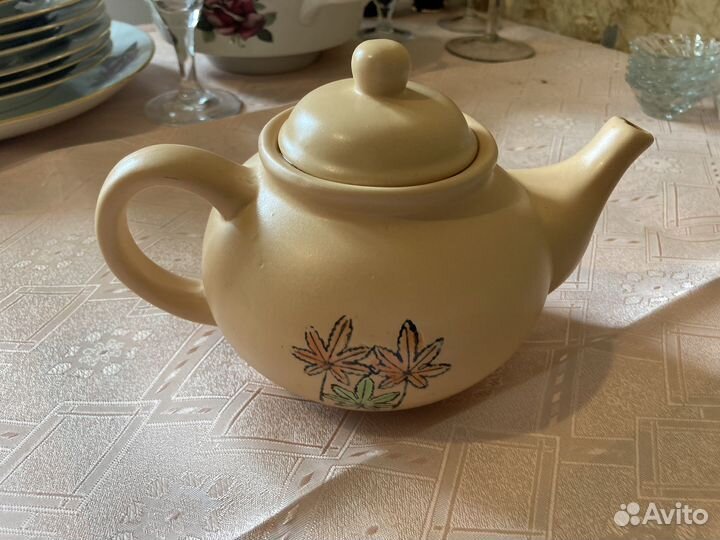 Сахарница СССР, чайник заварочный, кувшин