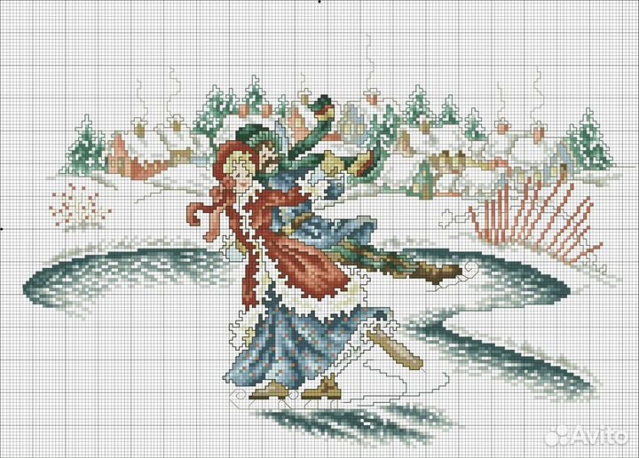 Схема вышивки 