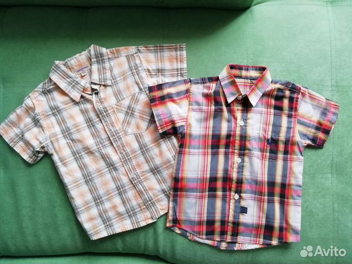 Две рубашки 110разм