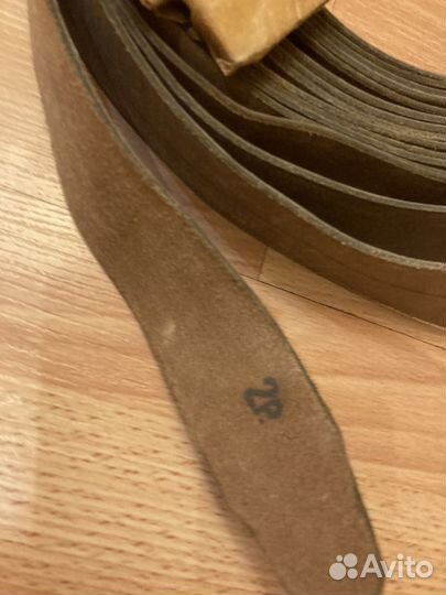 Ремень солдатский, кожаный, СССР, размер 1