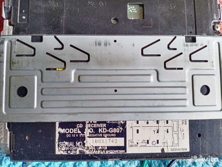 Автомагнитола jvc kd