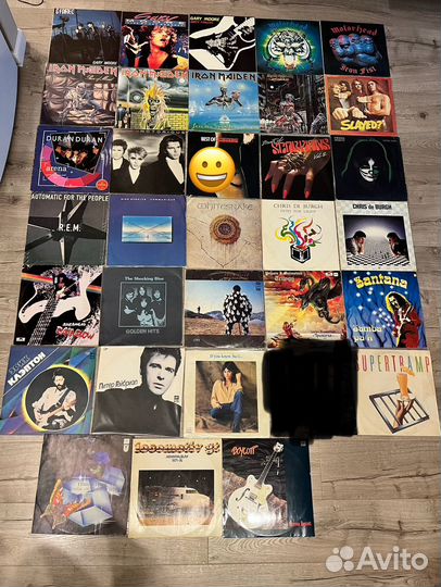 Виниловые пластинки рок