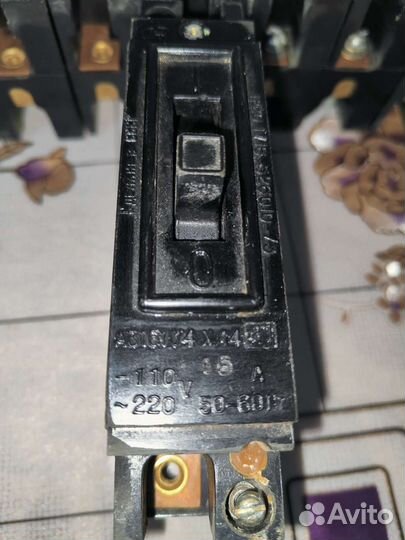 Электрические автоматы старые СССР