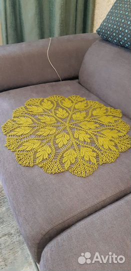 Салфетка вышивка кружево