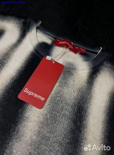 Свитер Supreme blurred logo (Арт.48153)