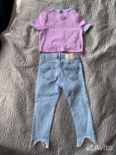 Вещи для девочки пакетом 98 см zara (2-3 года)