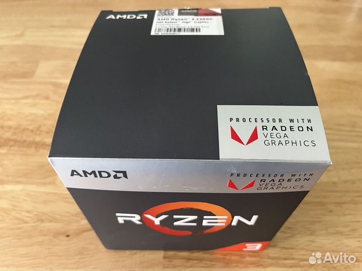 AMD Ryzen 3 2200G BOX версия Am4 Мощная графика