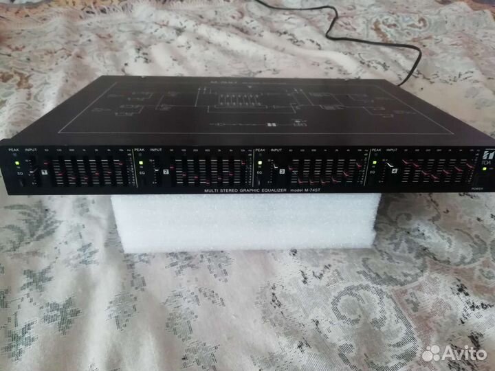 Эквалайзер TOA m74st. Япония
