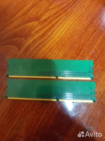 Оперативная память ddr3 2х1gb 1333