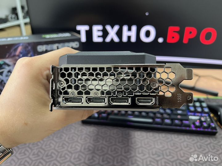Видеокарта Palit RTX 3080 10Gb отличная