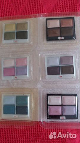 Тени для век pupa квартет