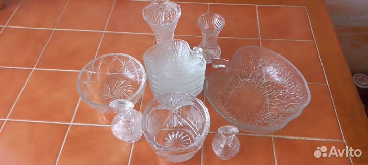 Наборы посуды фарфор хрусталь